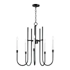 Maxim Lighting 11285BK Tux 5-Lumières 300W Noir Incandescence Lustre