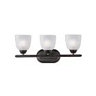 Maxim Lighting Axis 11313FTOI 3-lumières 60W Bronze huilé Vanité