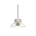 Maxim Lighting 11359WTBP Nordic 1-Lumière 60W Platine brossé Suspendu