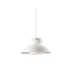 Maxim Lighting 11359WTWT Nordic 1-Lumière 60W Blanc Suspendu