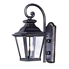 Maxim Lighting Knoxville 1135CLBZ Bronze 120W Lanterne murale d'extérieur