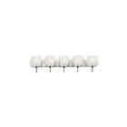 Maxim Lighting Axis 11385FTSN 5-lumières 60W Nickel satiné Vanité