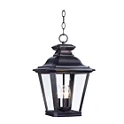 Maxim Lighting 1139CLBZ Knoxville 3-Lumières 120W Lanterne Extérieur