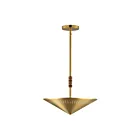 Maxim Lighting 11434NAB Helsinki 2-Lumières 120W Laiton naturel vieilli Suspendu