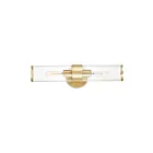 Maxim Lighting Crosby 11472CRSBR 2-Lumières Laiton satiné Applique Murale