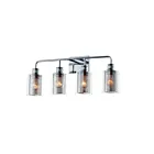 Maxim Lighting Filigree 11534CLPC 4-Lumières 240W Chrome poli Luminaire de vanité