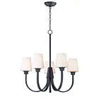 Maxim Lighting 11825SWBK Shelter 5-Lumières 300W Noir Incandescence Lustre