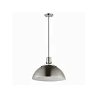 Maxim Lighting 12045SN Dawn 1-Lumière 60W Nickel satiné Suspendu