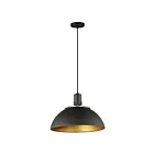 Maxim Lighting 12048ABBK Dawn 1-Lumière 60W Laiton antique/noir Suspendu