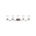 Maxim Lighting Vital 12085FTOI 5-lumières 60W Bronze huilé Vanité