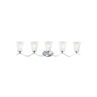 Maxim Lighting Vital 12085FTPC 5-lumières 60W Chromé poli Vanité