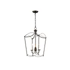 Maxim Lighting 12163CHB Plumette 3-Lumières 180W Bronze Châtaigne Suspendu