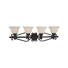 Maxim Lighting Manor 12214FIOI 4-lumières 60W Bronze huilé Vanité