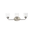 Maxim Lighting Acadia 12263CDSN 3-lumières 60W Nickel satiné Vanité