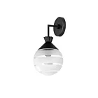 Maxim Lighting Copacabana 12444CLFTBK Noir 60W Lanterne murale d'extérieur