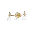 Maxim Lighting Ava 12483CLNAB 3-lumières 60W Laiton naturel vieilli Vanité
