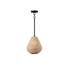Maxim Lighting 12602NABK Maldives 1-Lumière 6W Noir Suspendu