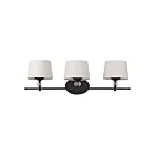 Maxim Lighting Rondo 12763WTOI 3-lumières 60W Bronze huilé Vanité