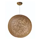 Maxim Lighting 14405NAWT Bali 1-Lumière 60W Naturel Suspendu