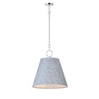 Maxim Lighting 14434GYSN Acoustic 1-Lumière 60W Nickel satiné Suspendu