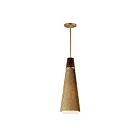 Maxim Lighting 14481GCNAB Sumatra 1-Lumière 60W Laiton naturel vieilli Suspendu