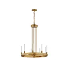 Maxim Lighting 16162CRGLD Ovation 9-Lumières 18W Or LED Lustre