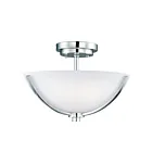 Maxim Lighting 20021SWPC Rocco 3-lumières Plafonnier semi encastré