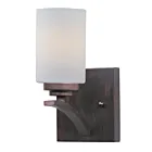Maxim Lighting Deven 20030SWOI 1-Lumière Bronze huilé Applique Murale