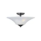Maxim Lighting 20091FTOI Aurora 2-lumières Plafonnier semi encastré