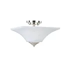 Maxim Lighting 20091FTSN Aurora 2-lumières Plafonnier semi encastré