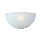 Maxim Lighting Essentials 20585MRWT 1-Lumière Blanc Applique Murale