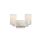 Maxim Lighting Dart 21282SWSN 2-lumières 60W Nickel satiné Vanité