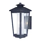 Maxim Lighting Aberdeen 2142CLFTAT Bronze artésien 60W Lanterne murale d'extérieur