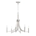 Maxim Lighting 21526SN Lyndon 6-Lumières 360W Nickel satiné Incandescence Lustre