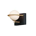 Maxim Lighting Revolve 21601SWBKGLD 1-lumière 4W Noir/Or Vanité
