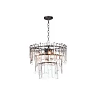 Maxim Lighting 21835AGDBZ Warren 9-Lumières 540W Bronze foncé Suspendu