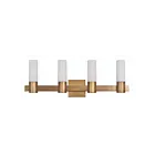 Maxim Lighting Contessa 22414SWNAB 4-lumières 40W Laiton naturel vieilli Vanité