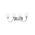 Maxim Lighting Swale 26064WTPC 4-lumières 60W Chromé poli Vanité