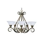 Maxim Lighting 2655MRKB Pacific 5-Lumières 300W Bronze Kentucky Incandescence Lustre