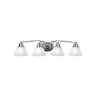 Maxim Lighting Malaga 2689MRSN 4-lumières 60W Nickel satiné Vanité