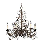 Maxim Lighting 2851OI Elegante 6-Lumières 360W Bronze frotté à l'huile Incandescence Lustre