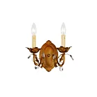 Maxim Lighting Elegante 2857EG 2-Lumières Or étrusque Applique Murale