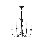 Maxim Lighting 2885AR Paloma 5-Lumières 300W Anthracite Incandescence Lustre