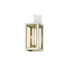Maxim Lighting Neoclass 30055CLWTGLD Or blanc 80W Lanterne murale d'extérieur