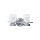 Maxim Lighting Mod 30262CLFTSN 2-lumières 7.5W Nickel satiné Vanité