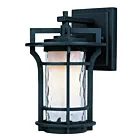 Maxim Lighting Oakville 30482WGBO Oxyde noir 60W Lanterne murale d'extérieur