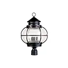 Maxim Lighting Portsmouth 30501CDOI 3-Lumières 120W Bronze huilé Lanterne de poteau extérieure