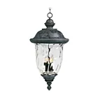 Maxim Lighting 3427WGOB Carriage House DC 3-Lumières 120W Lanterne Extérieur