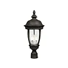 Maxim Lighting Knob Hill DC 3460CDSE 3-Lumières 120W Terre de sienne Lanterne de poteau extérieure