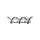 Maxim Lighting Curlicue 35106CDBKPN 3-lumières 40W Noir/Nickel poli Vanité